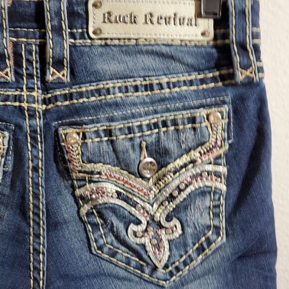 ROCK Revival Klandi mid rise bootcut jeans 26 - Picture 6 of 13